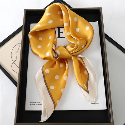 Scarf 70 70Cm Silk Square