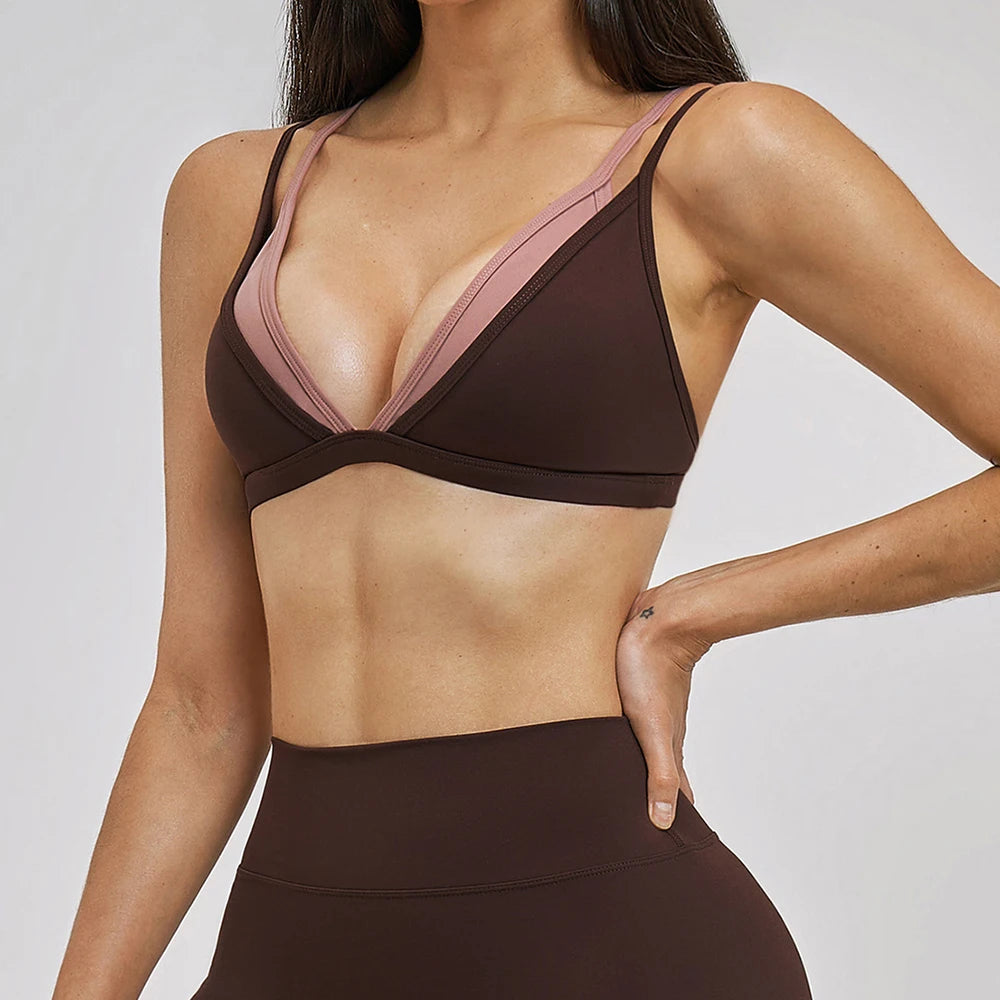 Sexy Sports Bra Gym Top