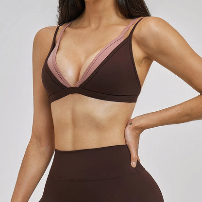 Sexy Sports Bra Gym Top