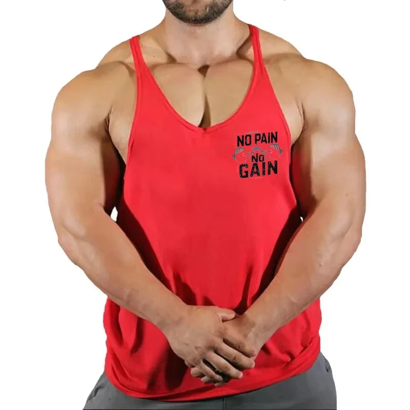 No Pain Gain Barbell Graphic