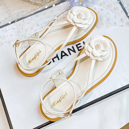 Floral Strap Sandals