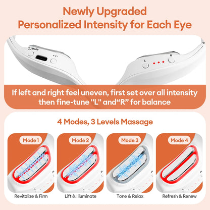 Portable Rechargeable Eye Massage Device