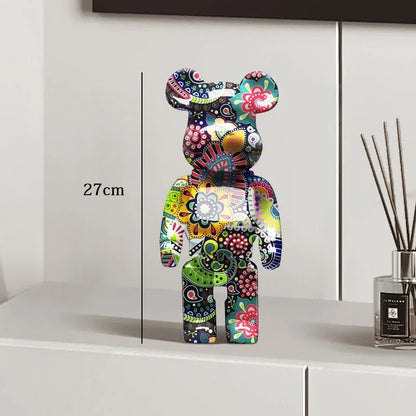 Graffiti Bear Statue