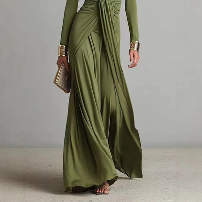 Hollow Out V-Neck Dress