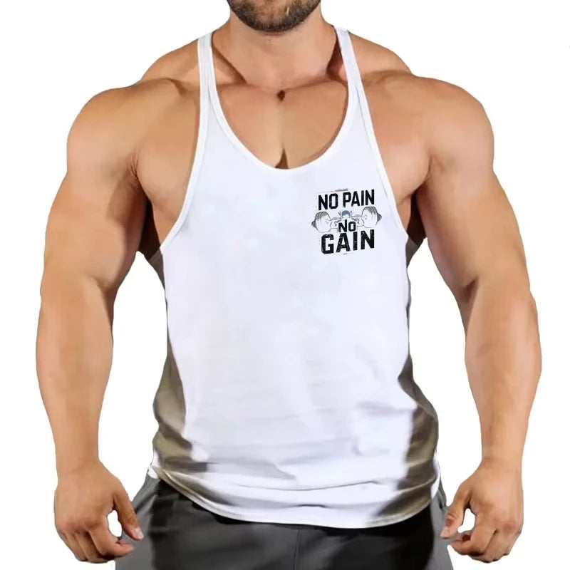 No Pain Gain Barbell Graphic