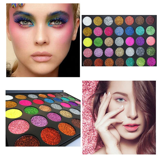 VERONNI 35 Color Glitter Palette