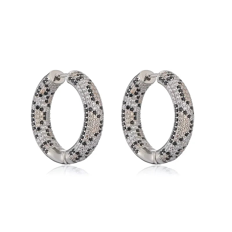 Animal Hoop Earrings