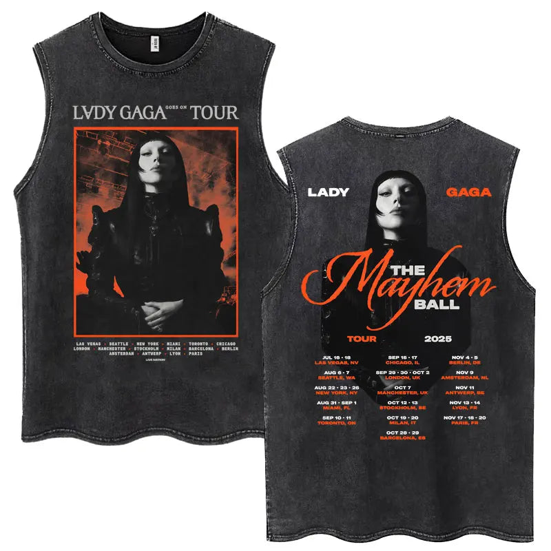 Printed O-Neck Tank