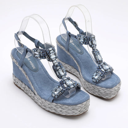 Crystal Flannel Wedges
