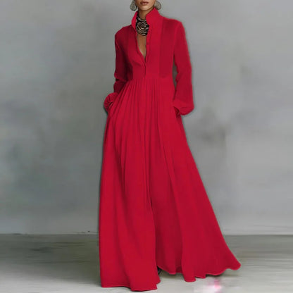 Sheer Lantern Sleeve Dress