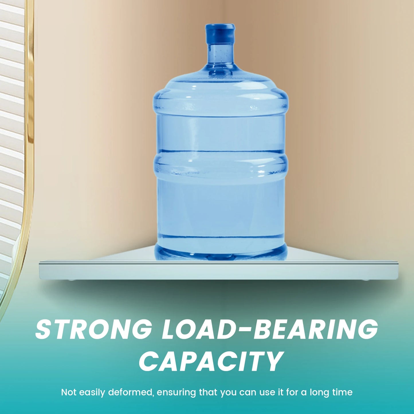 Stainless Steel Corner Shelf