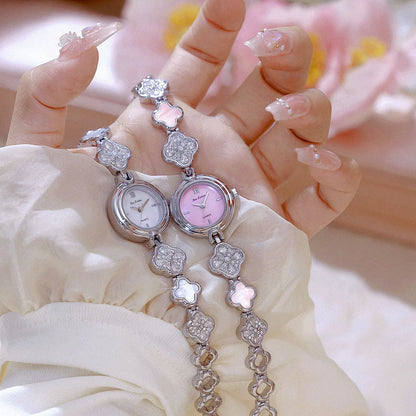 Clover Crystal Watch