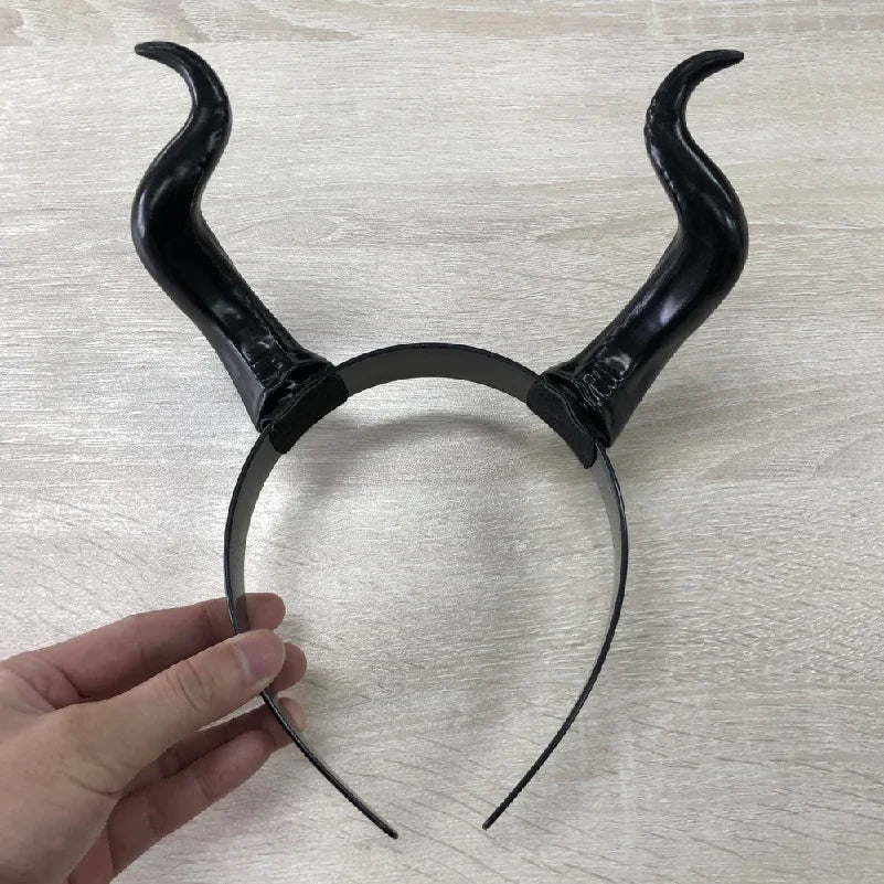 Detachable Devil Horns Headpiece