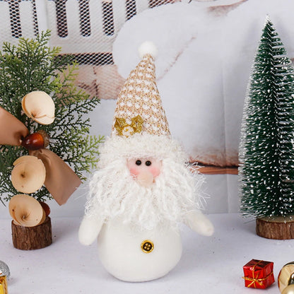 Snowman Holiday Doll Decor