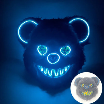 Glowing Bloody Animal Mask