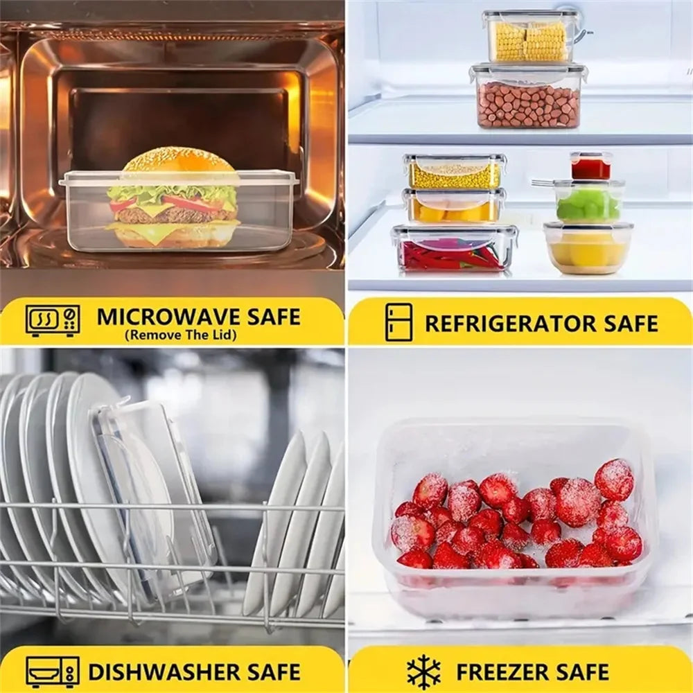 Plastic Modern Style Containers Set