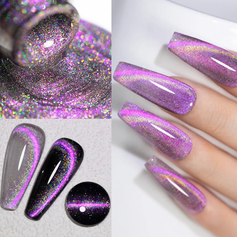 Laser Cat Eye Gel Polish