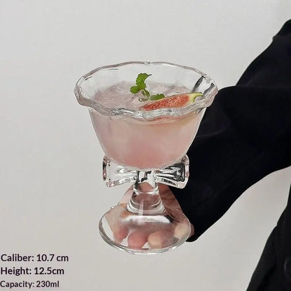 Glass Lemonade Gift Home Bow