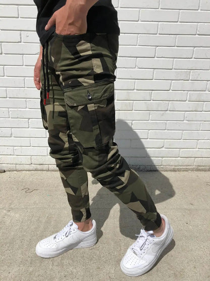 Sports Slim Elastic Trouser