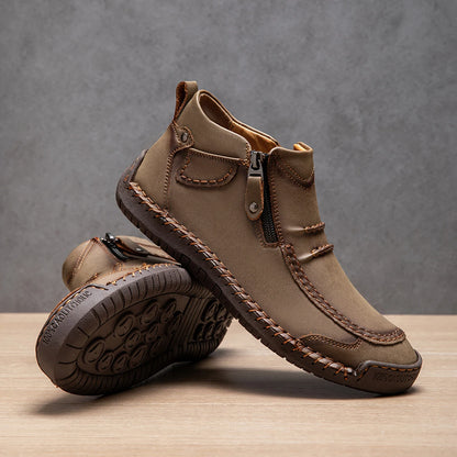 Handmade Leather Ankle Boots