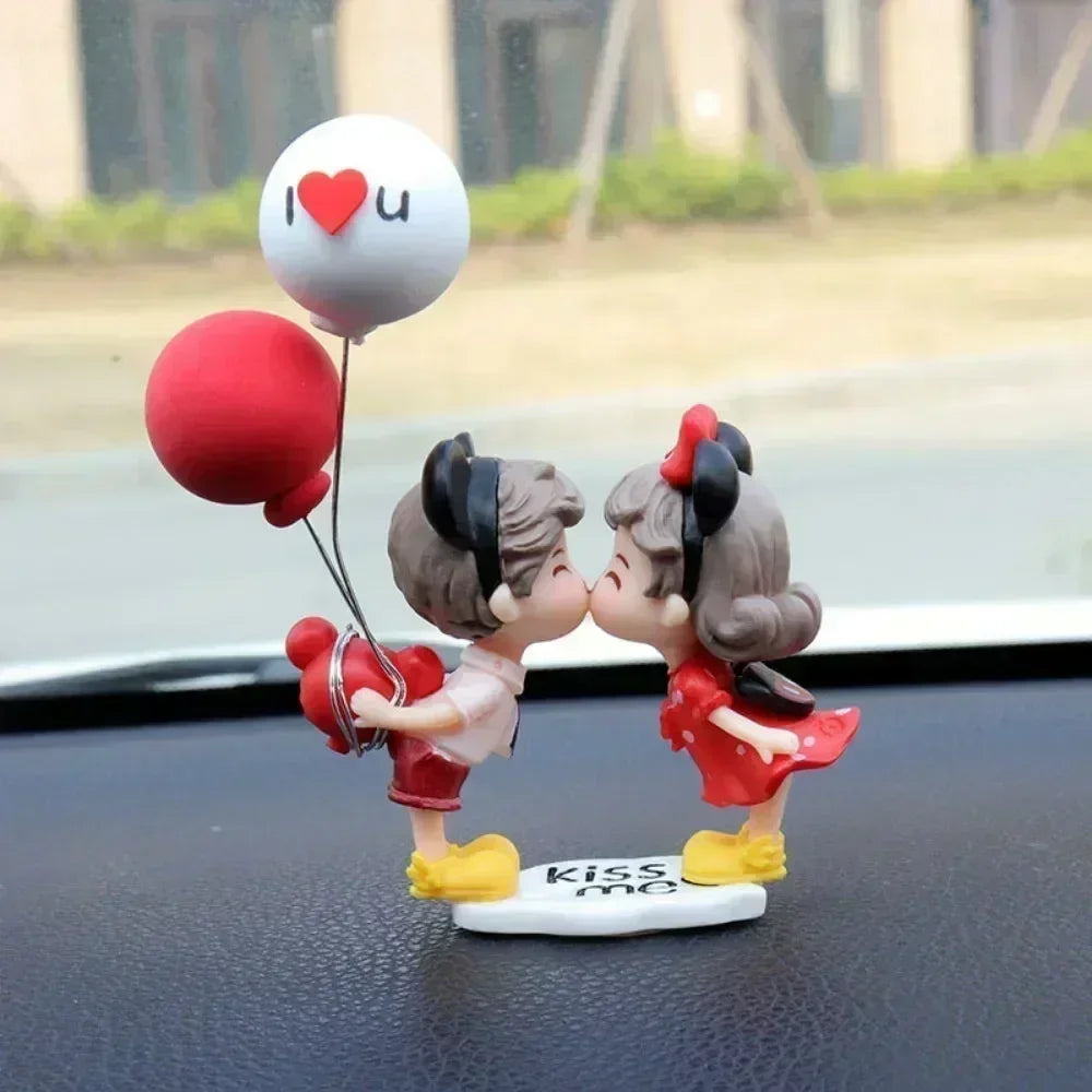 Romantic Couple Dashboard Ornament