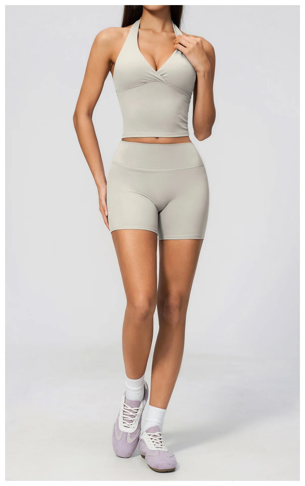 Hanging Neck Yoga Tops Sports