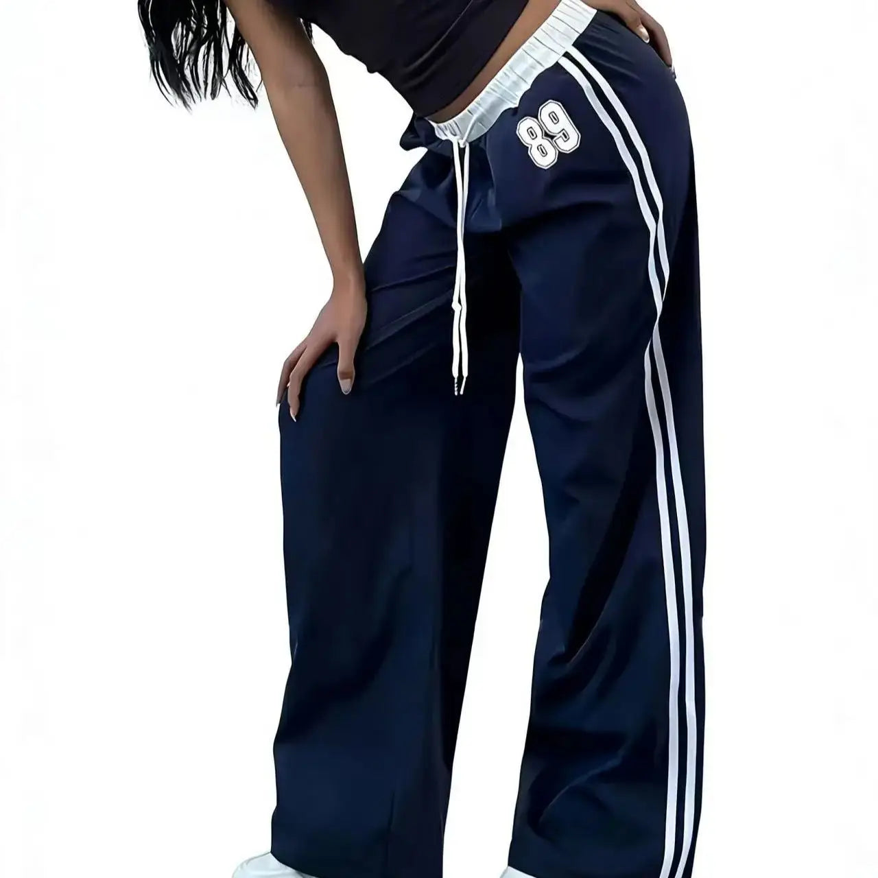 Geometric Print Leisure Pants
