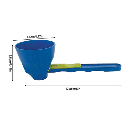 Portable Sliding Funnel Scoop