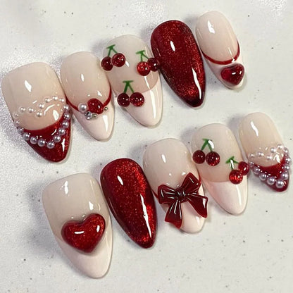 Y2K Cat Eye Press-On Nails