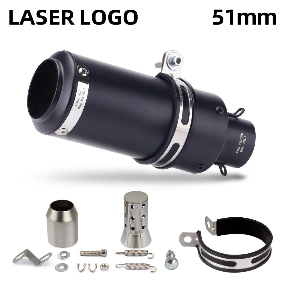Universal 51mm GP-Project Racing Exhaust Muffler