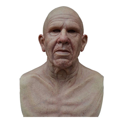 Elderly Face Latex Mask