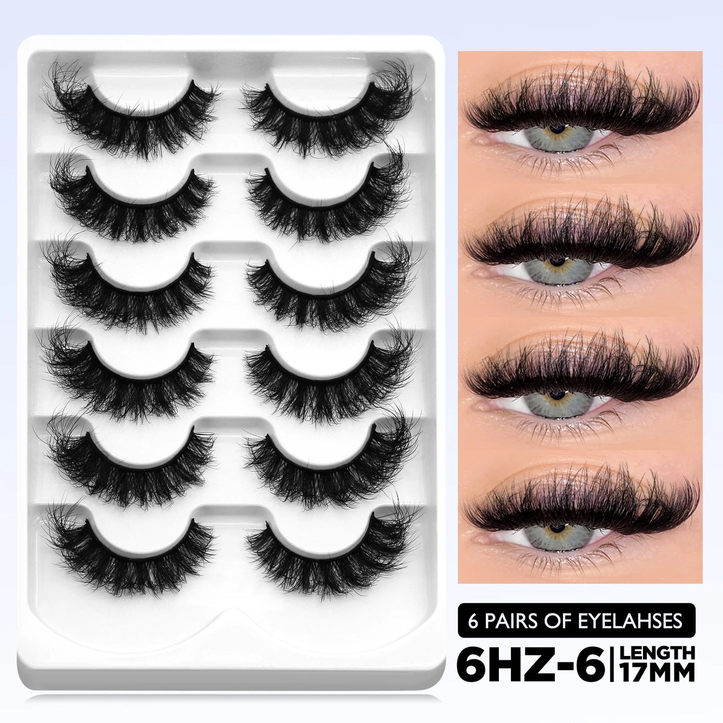 Thick Fluffy Strip Eyelashes