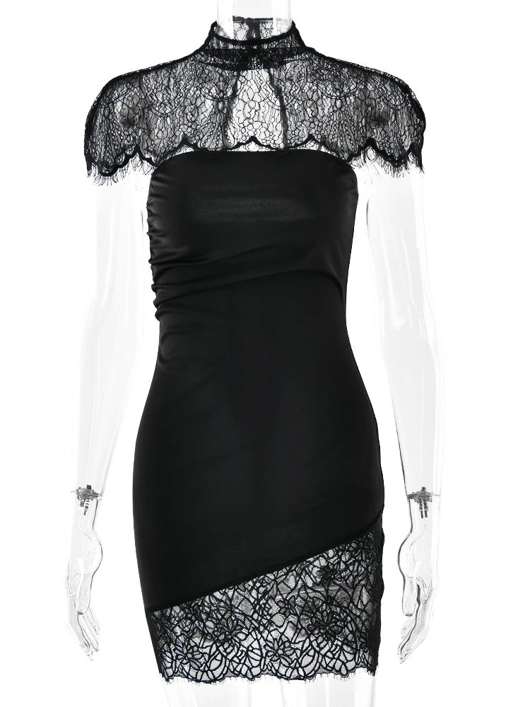 Lace Patchwork Dress