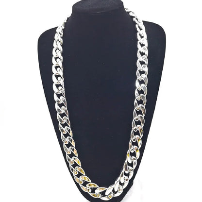 Wide Chunky Chain Necklace