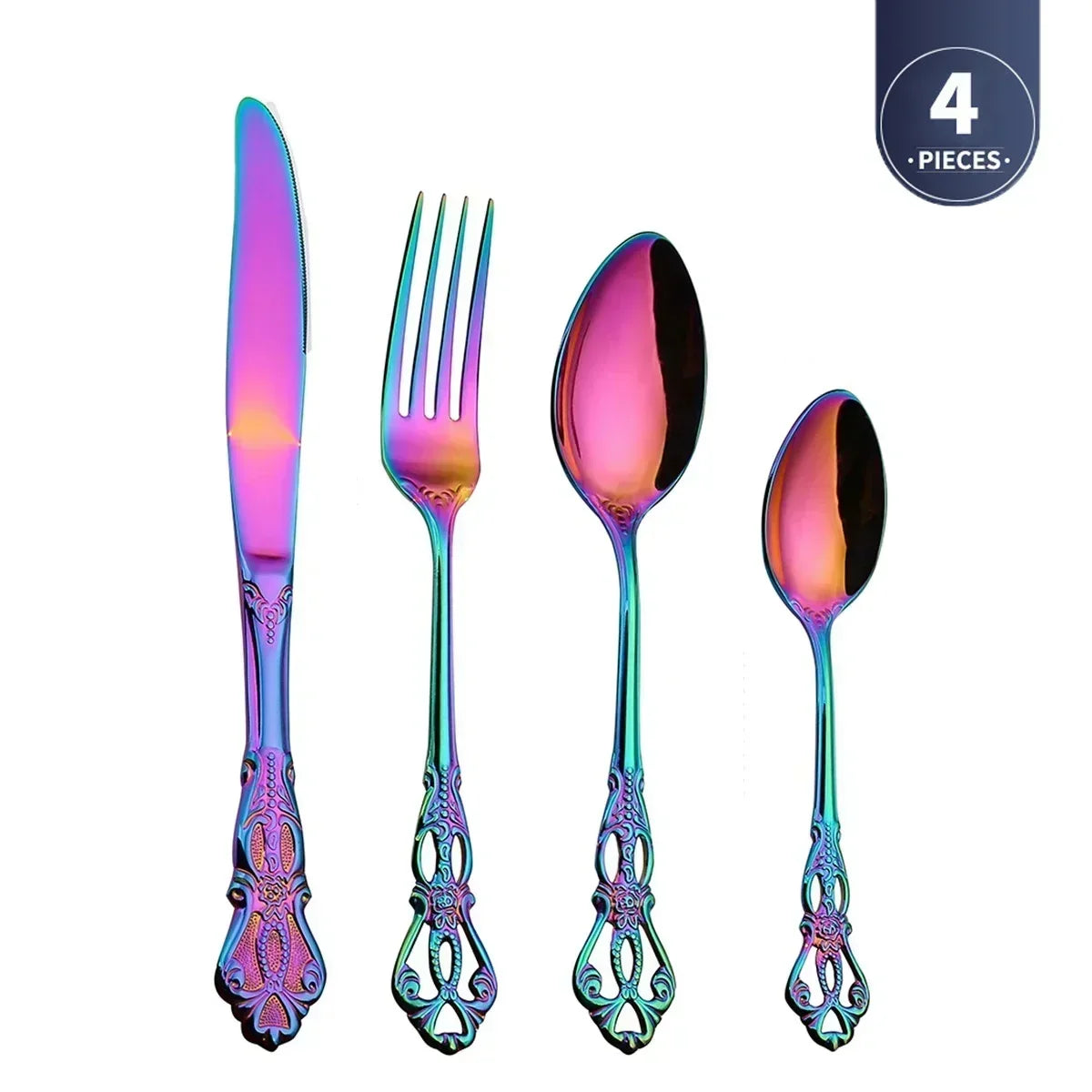 Luxury Gold Cutlery Set