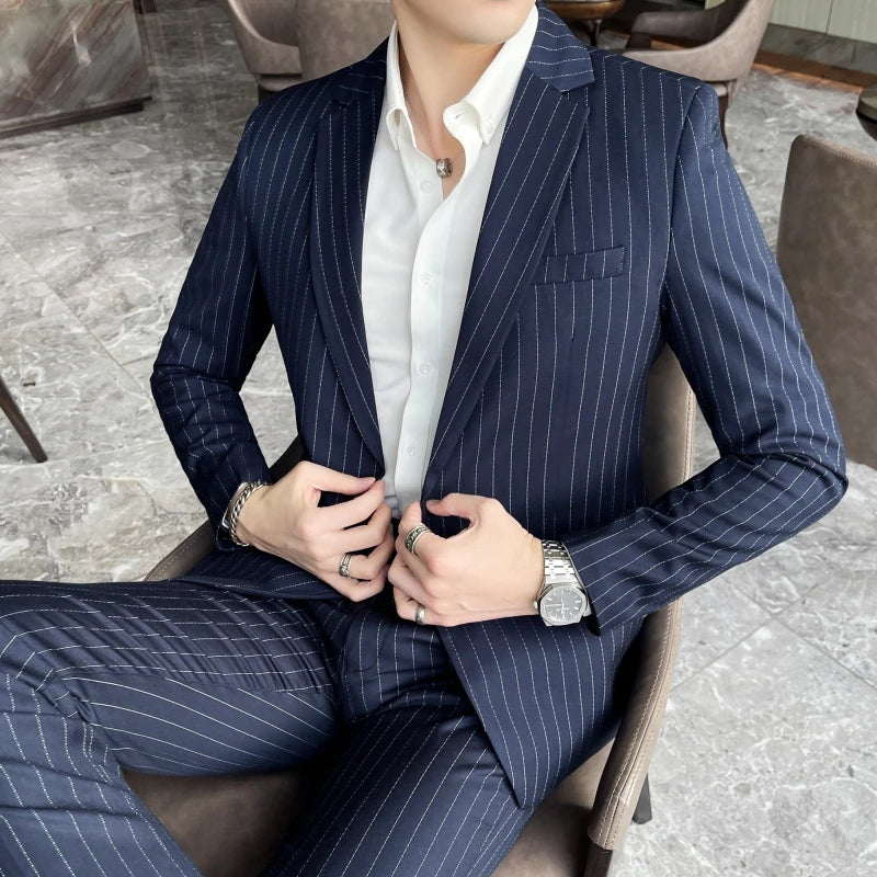 Slim Fit Two-Piece Spring Suit