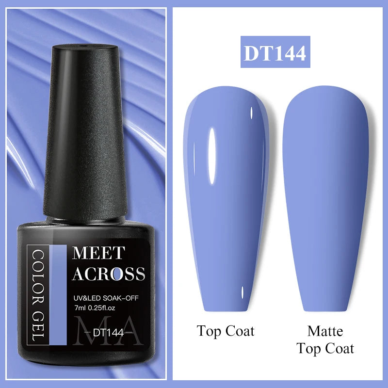 MEET ACROSS Matte Gel Polish