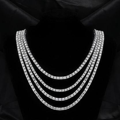 Iced out tennis chain