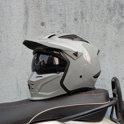 Vintage Warrior Motorcycle Helmet