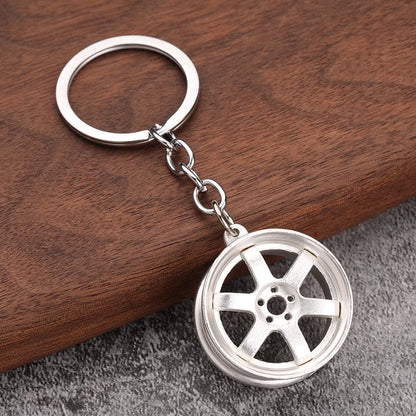Creative Gear Head Keychain Speed