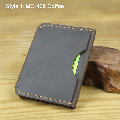 Vintage Leather Card Holder