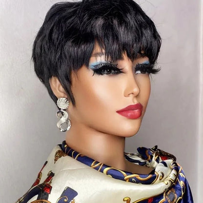 Straight Short Wig