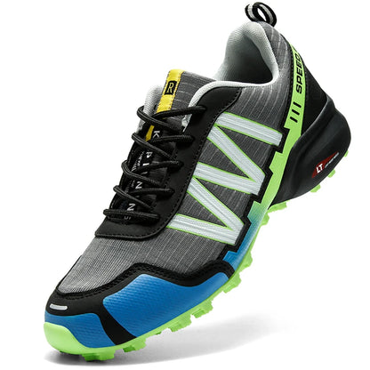 Waterproof Lace-Up Trekking Sneakers