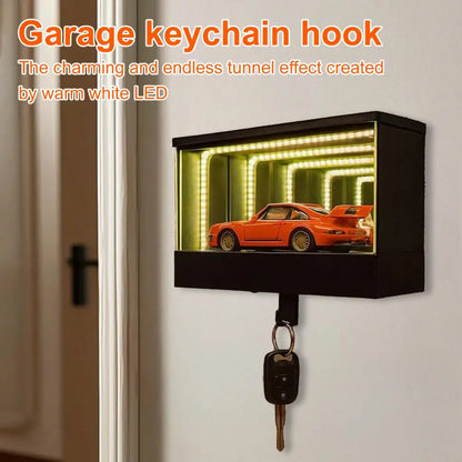 LED Infinity Tunnel Key Holder
