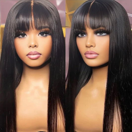 Middle Part Lace Wig