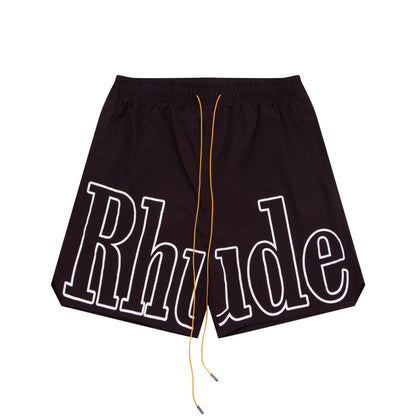 Letter Print Hip-Hop Beach Shorts