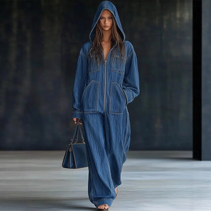 Casual Solid Jumpsuit