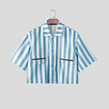 Striped Casual Summer Shirt