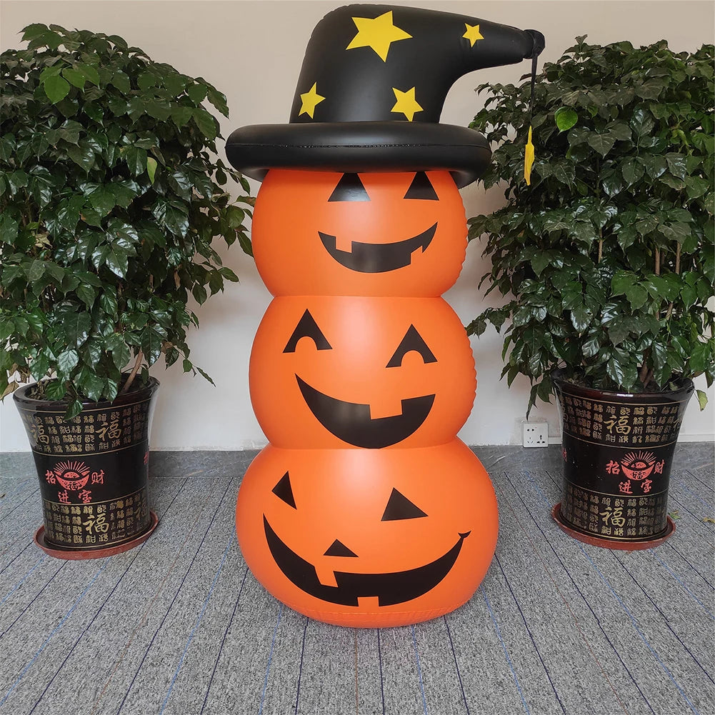 Inflatable Standing Pumpkin Ghost