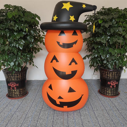 Inflatable Standing Pumpkin Ghost